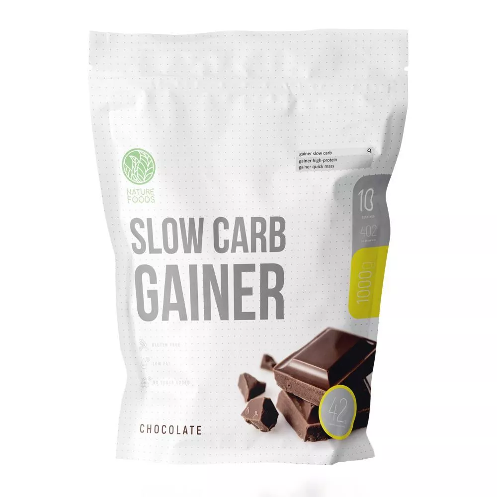 Nature Foods Slow Carb Gainer 1000g (Пакет)