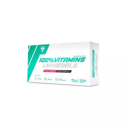 Trec Nutrition 100% Vitamins & Minerals 60cap