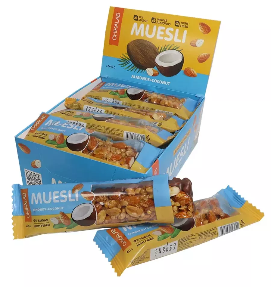 CHIKALAB Мюсли 40g (х12)