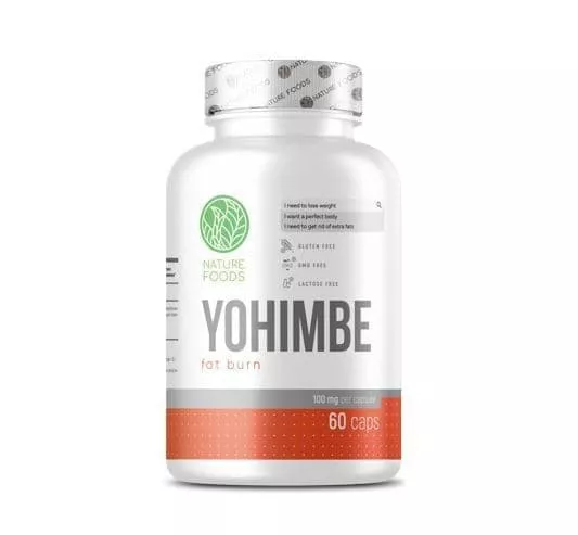 Nature Foods Yohimbe extract 100mg 60 caps