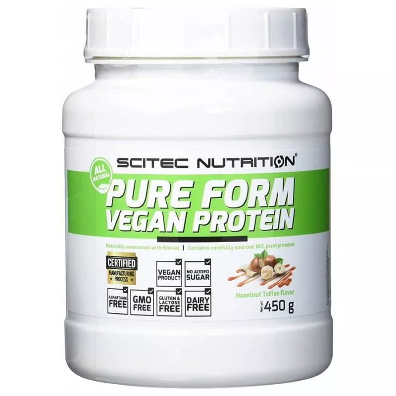 Scitec Pure Form Vegan Protein 450g