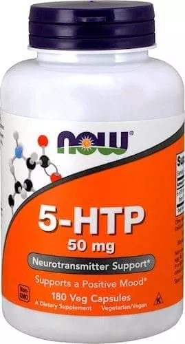 Now 5-HTP 50 mg 180 caps