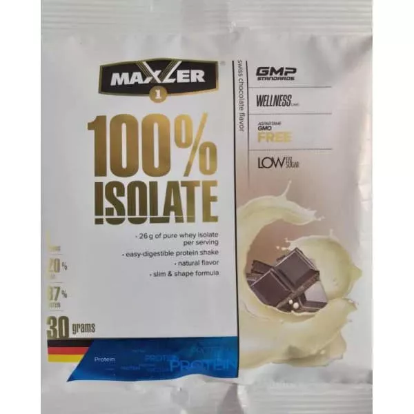 Maxler Sample 100% Isolate 1serv
