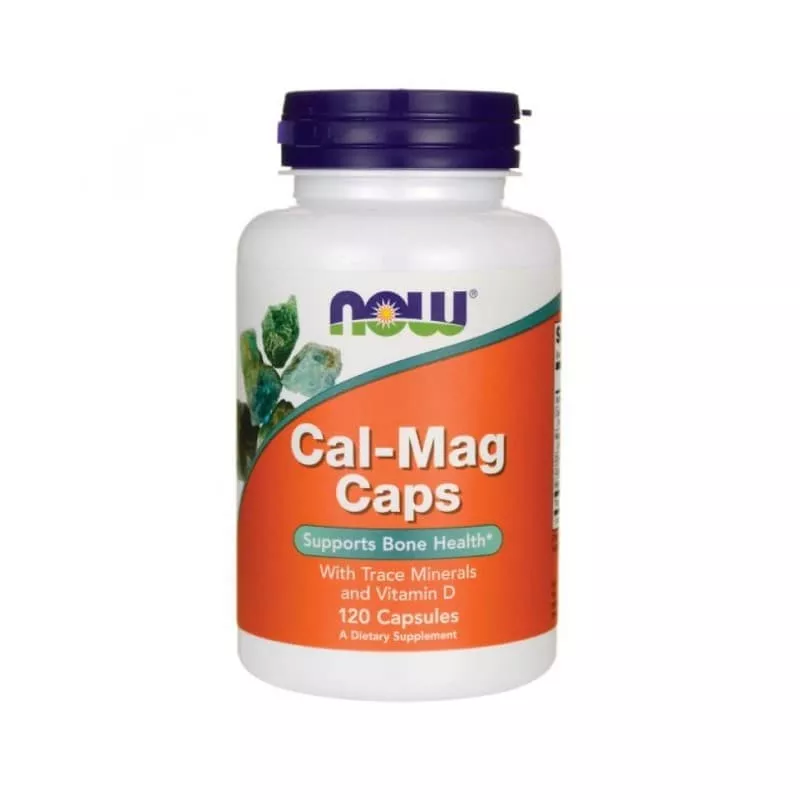 NOW Calcium-Magnesium + D3 120 sof