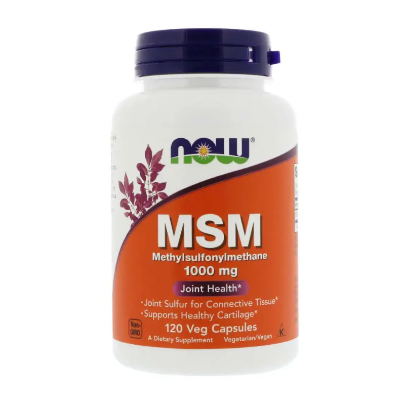 NOW MSM 1000mg 120 vcaps
