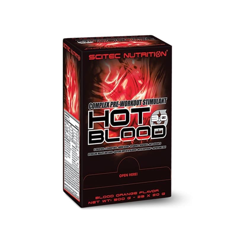 Scitec Nutrition Hot Blood 3.0 BOX 25ps фото
