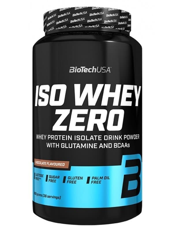BioTech Iso Whey Zero lactose free 908g