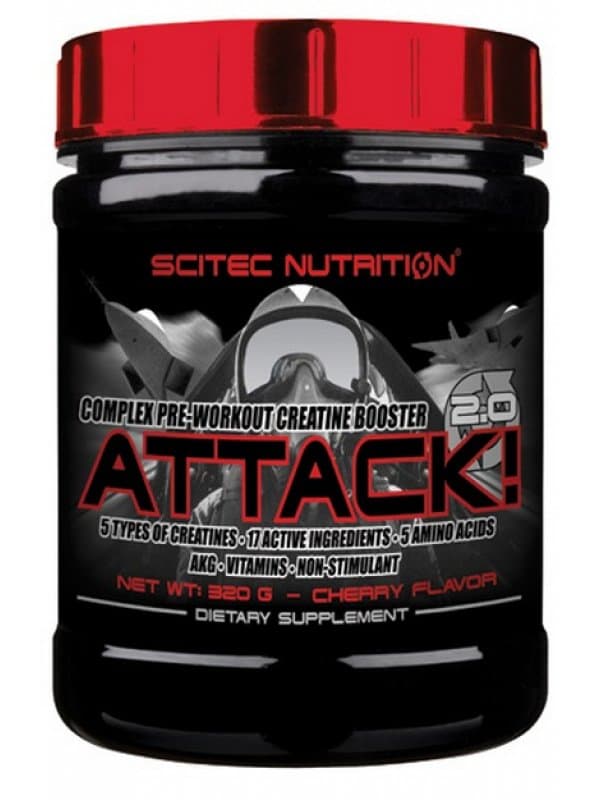 Scitec Nutrition Attack 2.0 320g