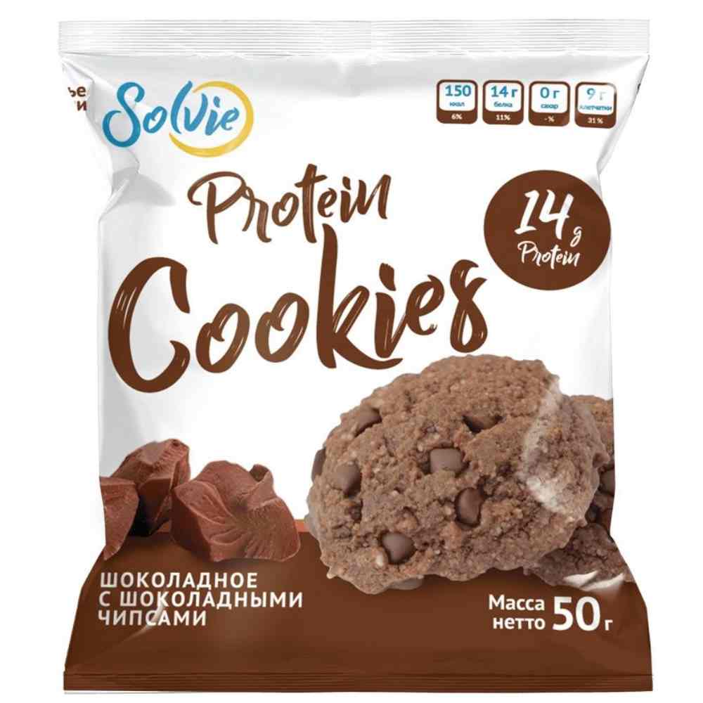 Solvie Protein Cookies 50g фото