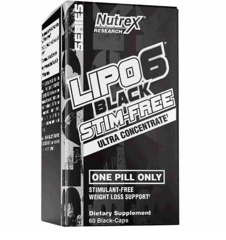 Nutrex Lipo-6 Black Ultra Concentrate Stim-Free 60 caps фото