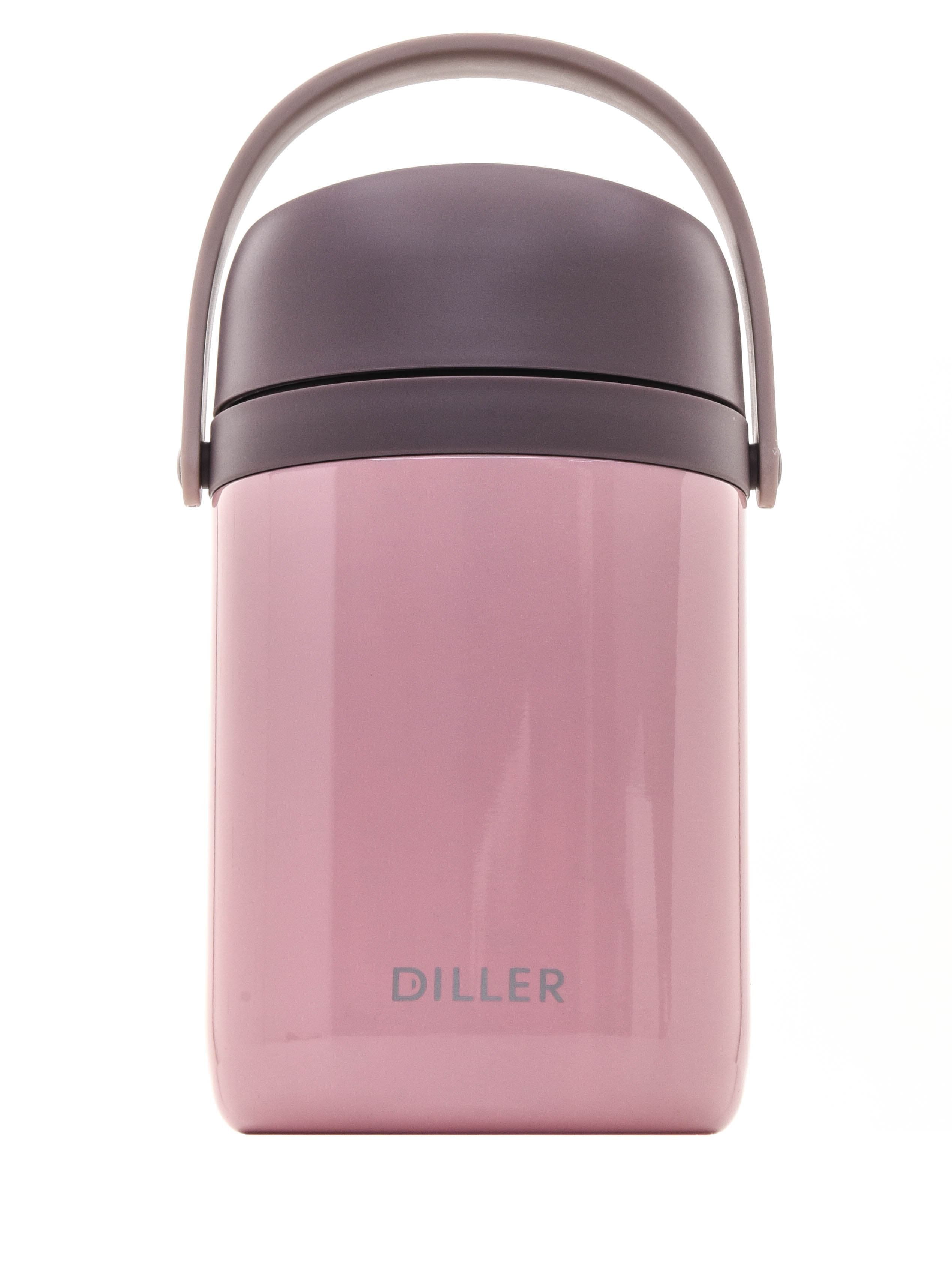 Термоконтейнер для еды Diller 8926 1600 ml (Розовый)