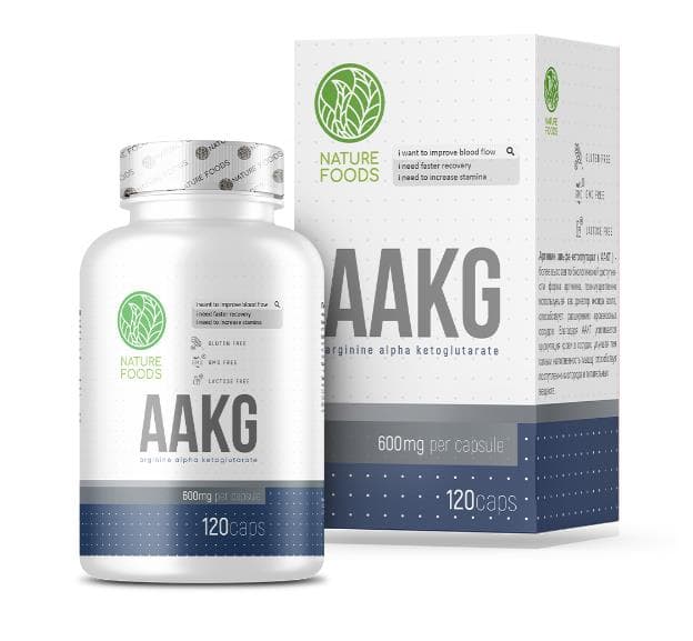 Nature Foods AAKG 120caps