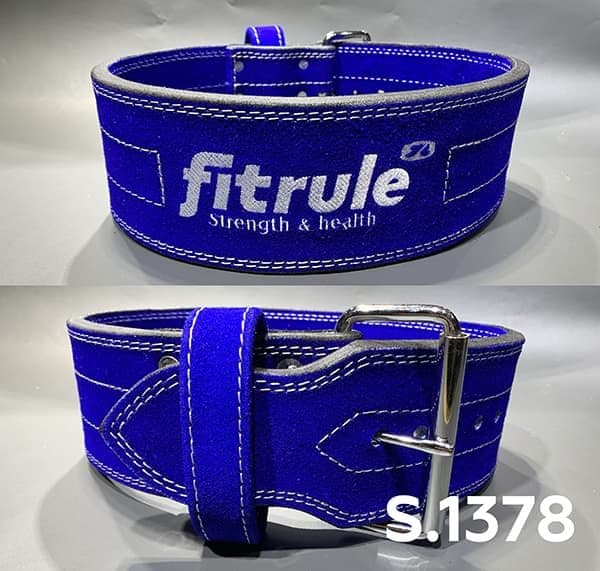 FitRule Ремень Усиленный Синий арт1378 (M)