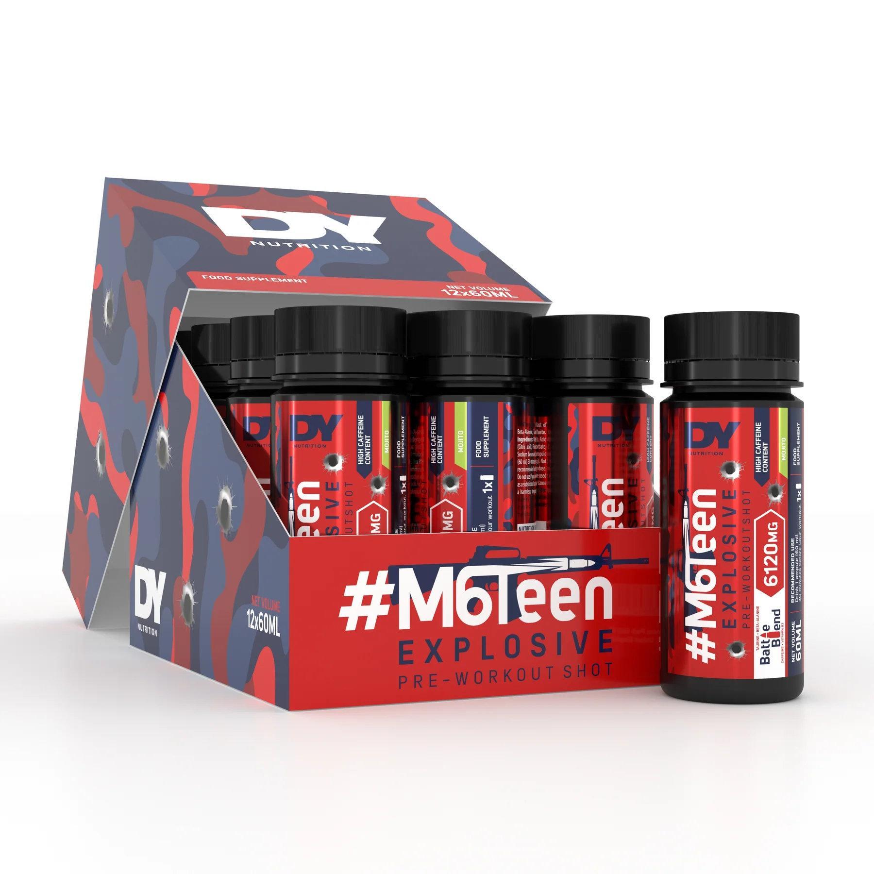 Dorian Yates Nutrition M6Teen Pre Workout 60ml