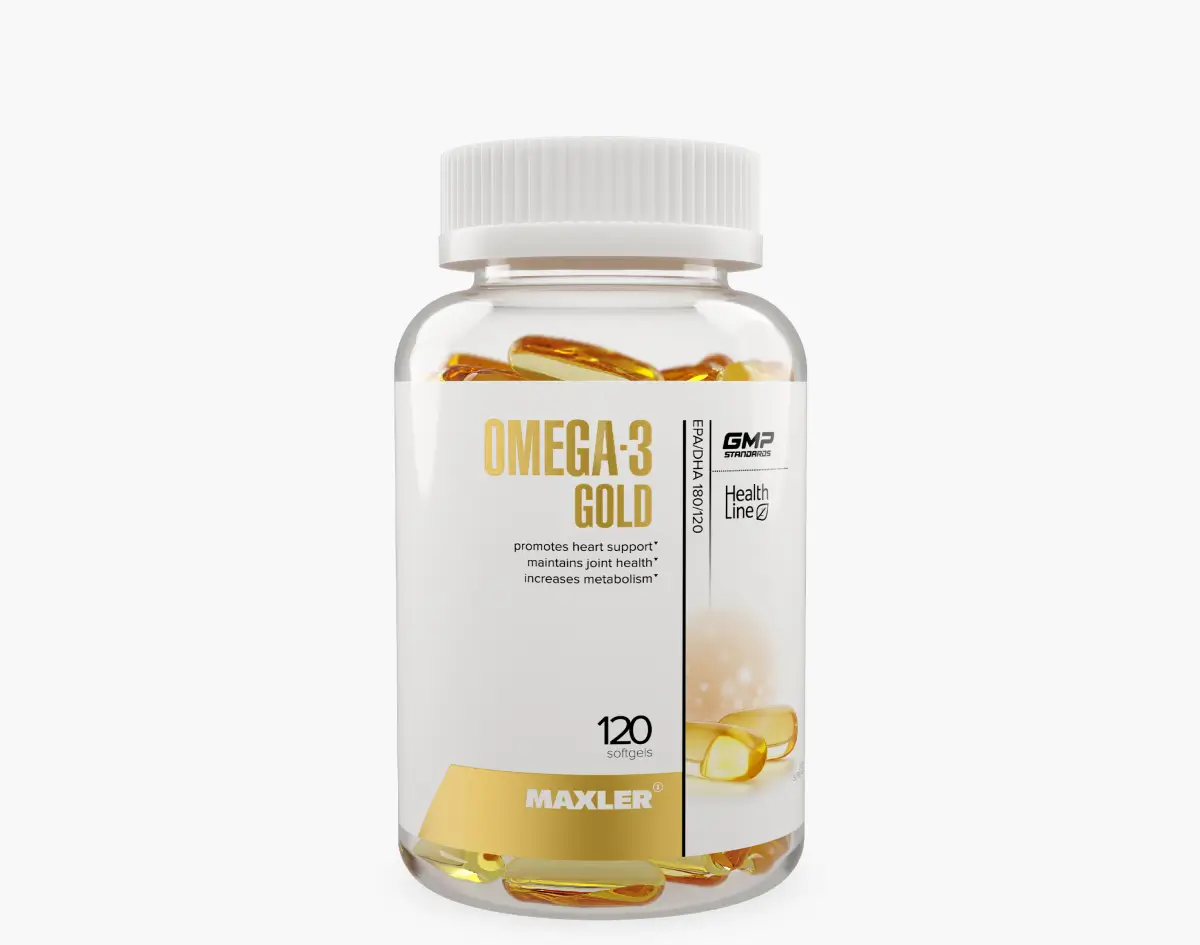 Maxler Omega-3 Gold 120 softgels