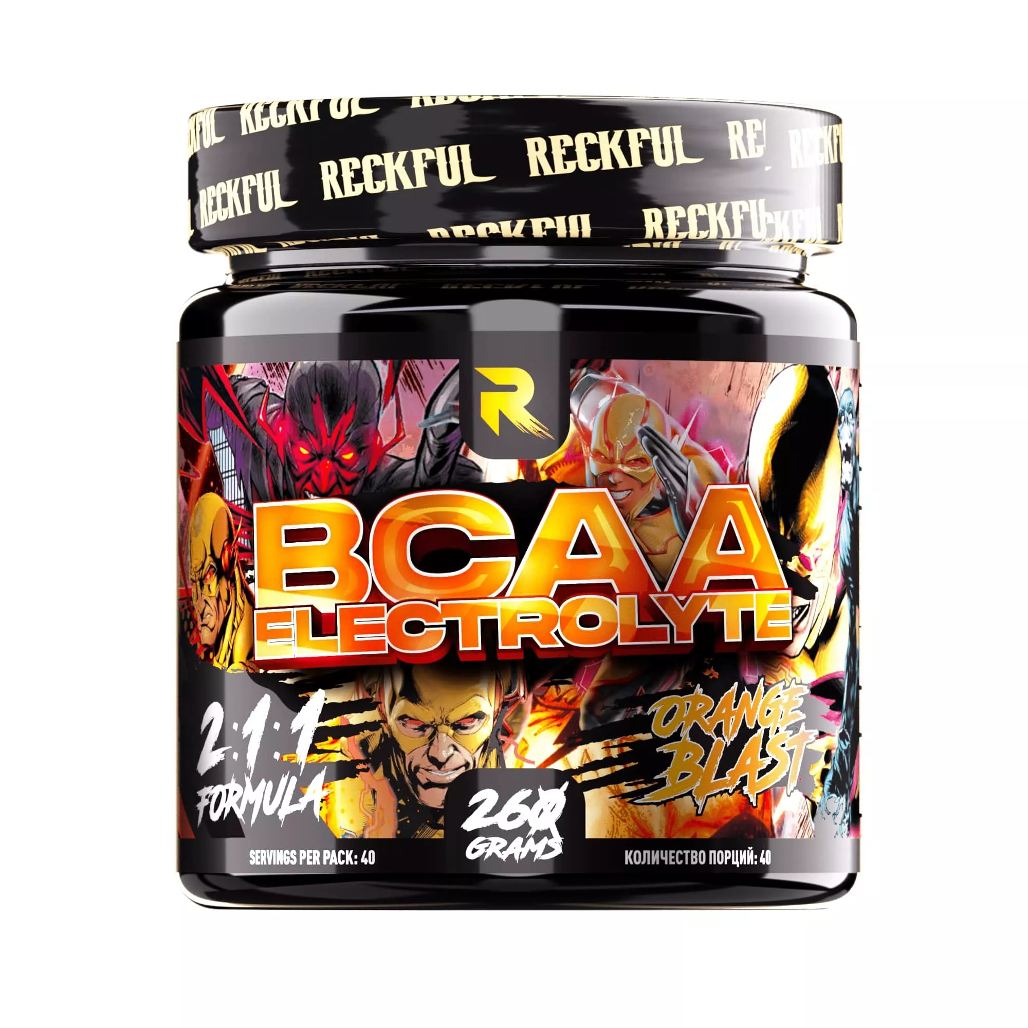 Reckful BCAA Eleсtrolytes 260g фото