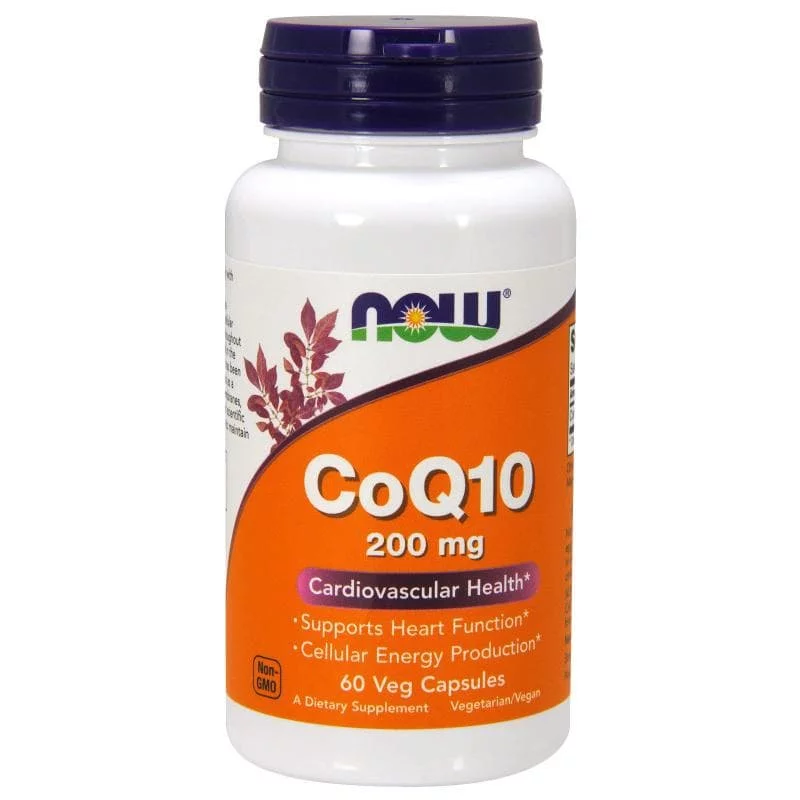 NOW CoQ10 200 mg 60 caps фото