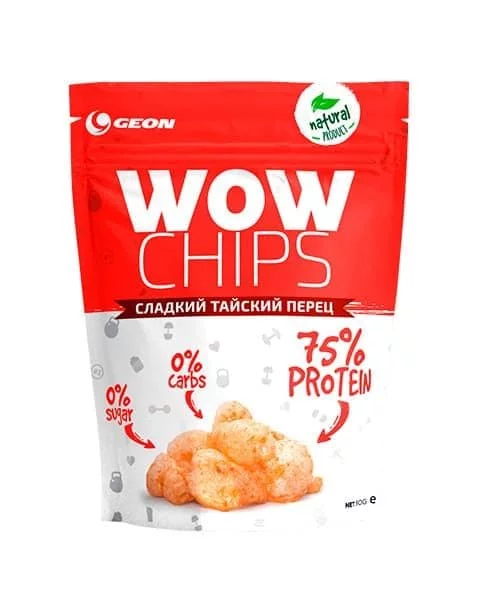 GEON WOW Protein Chips 30g фото