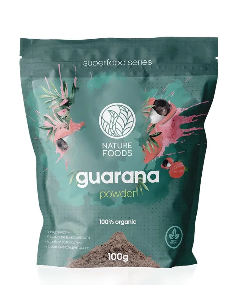 Nature Foods Guarana Powder 100g фото