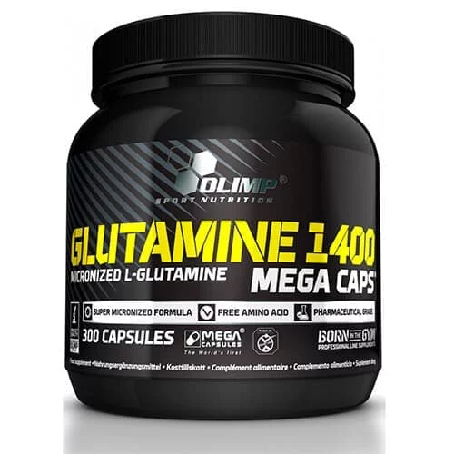 Olimp Glutamine Mega Caps 1400 300 caps фото