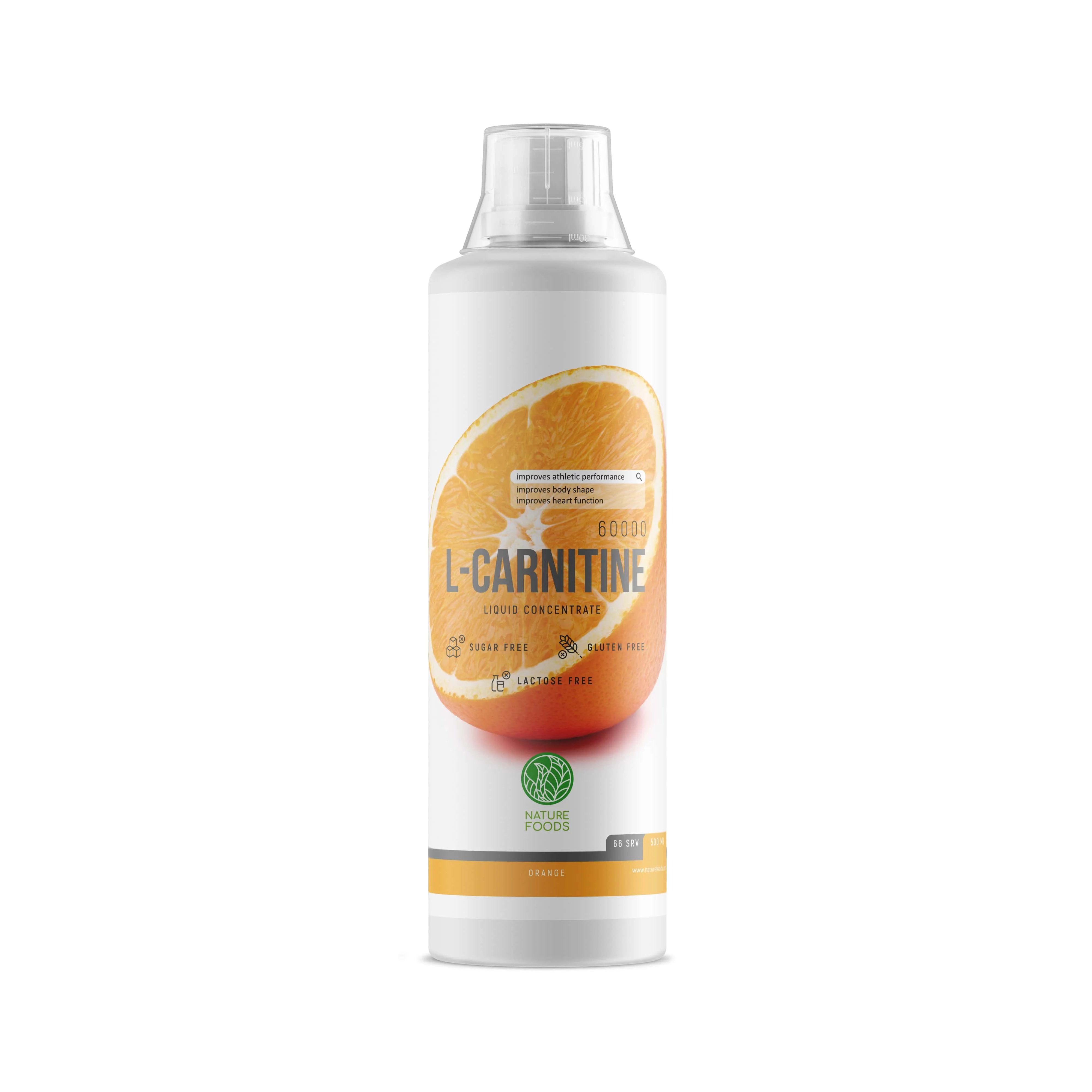 Nature Foods L-Carnitine Concentrate 500ml фото