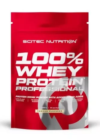 Scitec 100% Whey Protein Profesional 1000g фото