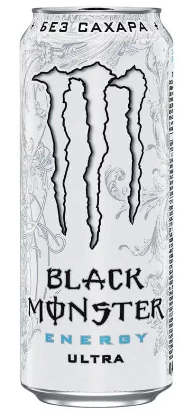 Black Monster Energy Ultra 449 ml фото